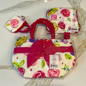 NaRaYa Handbag + Foldable Shopping Bag